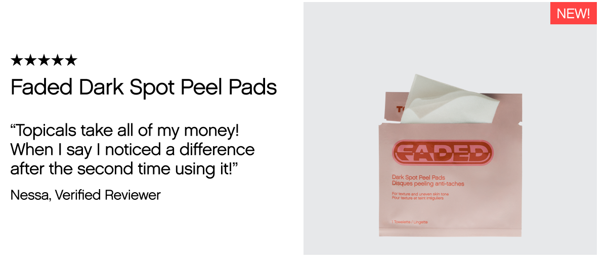 Faded Dark Spot Peel Pads