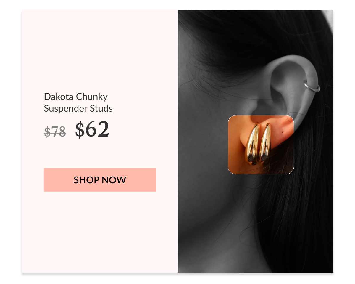 dakota chunky suspender studs