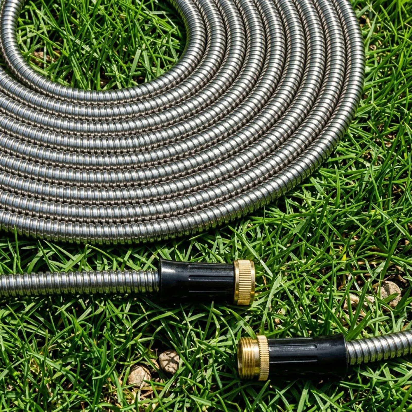 Image of 100 ft. Stainless Steel Garden Hose