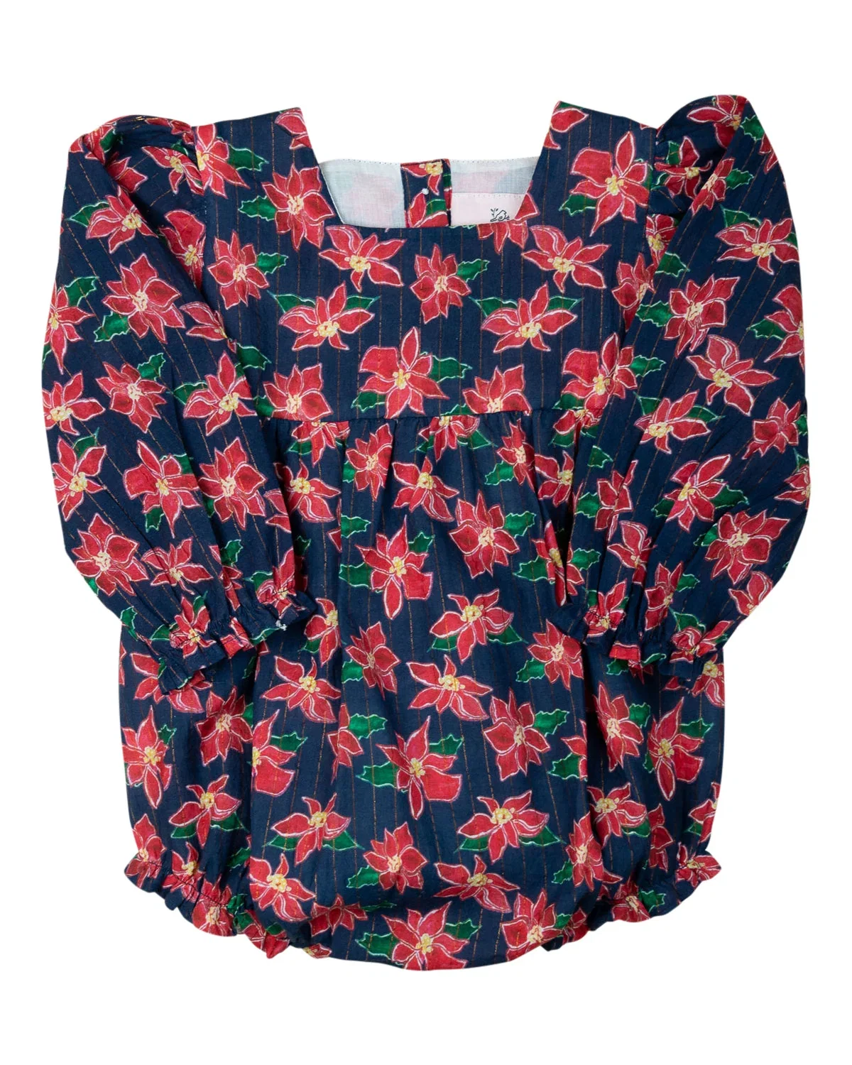 Image of Poinsettia With Gold Lurex Bubble-FINAL SALE