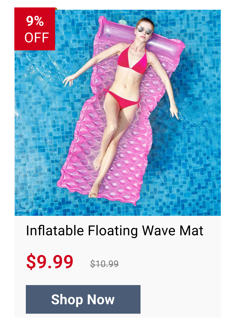 Inflatable Floating Wave Mat