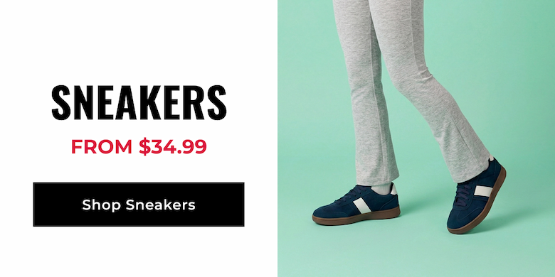 Shop Sneakers From $34.99