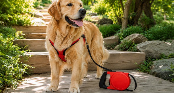 Pack de 3 laisses rétractables pour chien