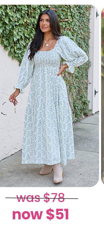 thalia floral maxi dress