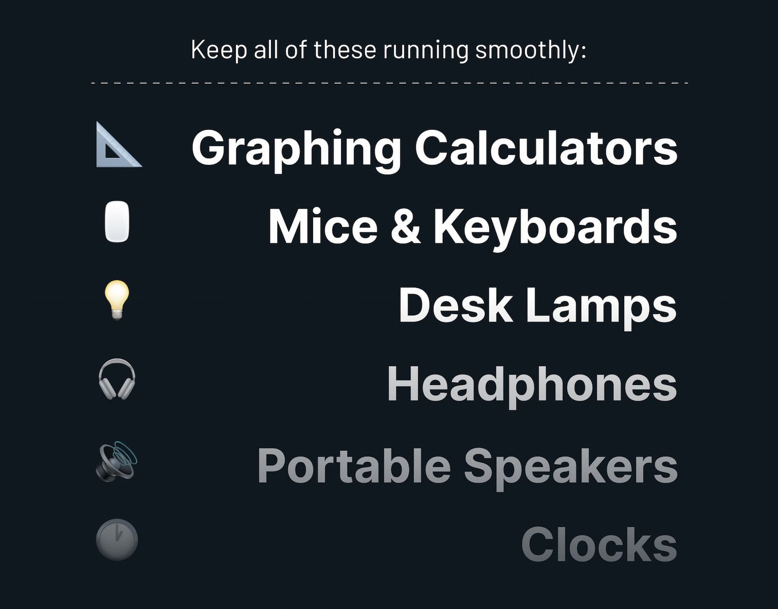 Shop Paleblue to keep all things running smoothly