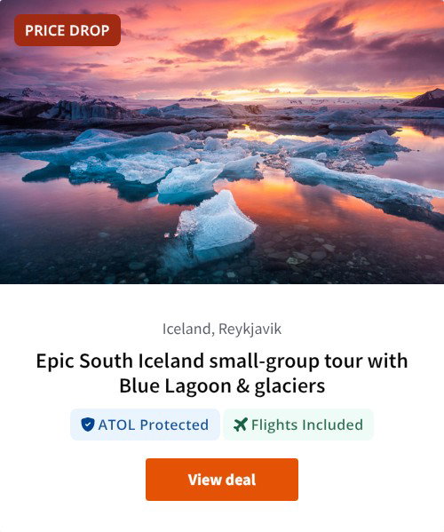 Epic South Iceland small-group tour with Blue Lagoon &amp; glaciers