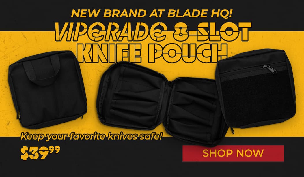 Viperade 8 Slot Knife Pouch