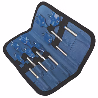 Bosch Expert SelfCut Speed Hex Shank  Flat Wood Spade Drill Bit Set 8 Pieces