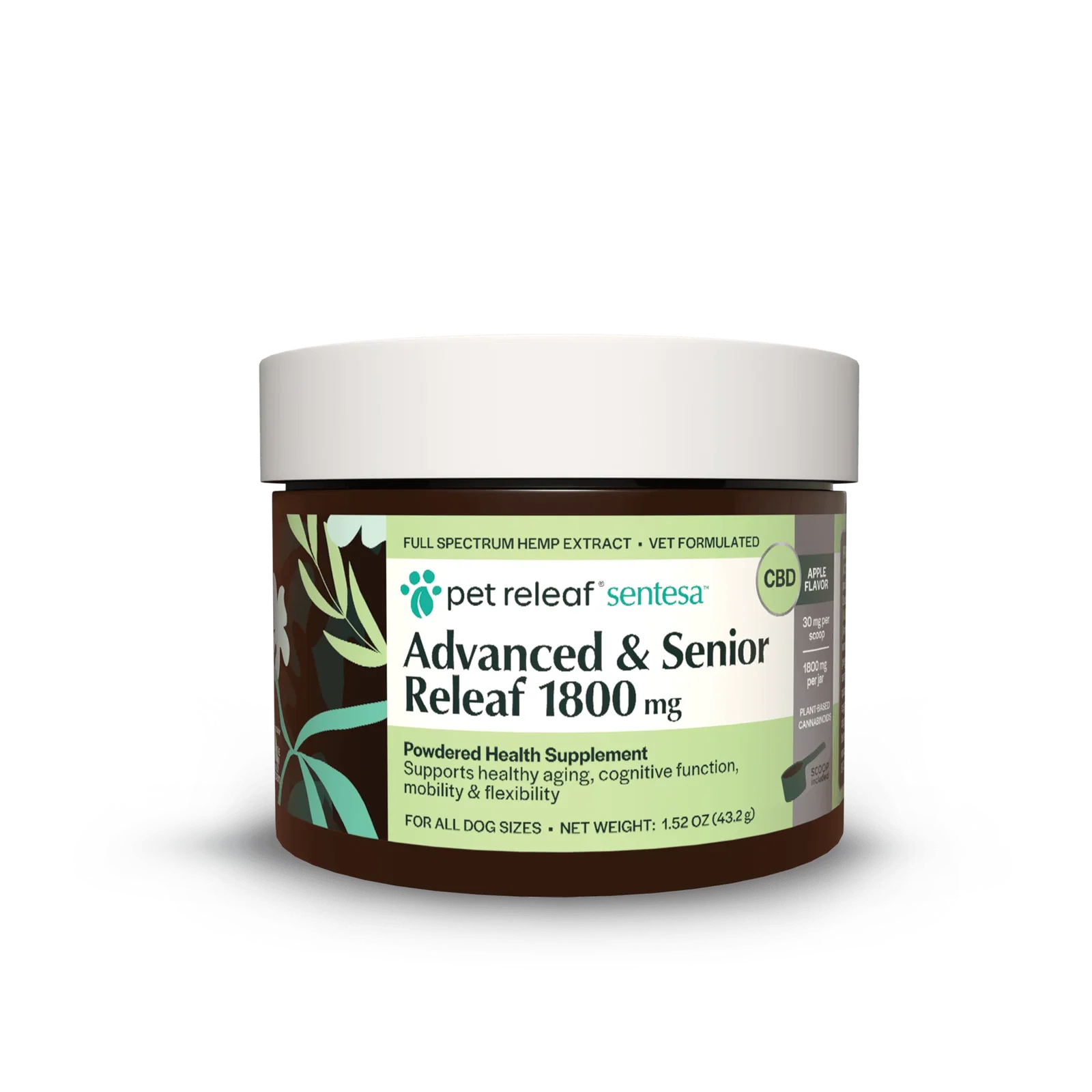 Image of Sentesa Advanced & Senior Releaf Tri-Active Supplement for Dogs