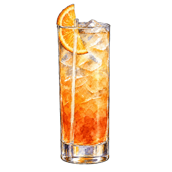 Second Serve cocktail in Collins glass