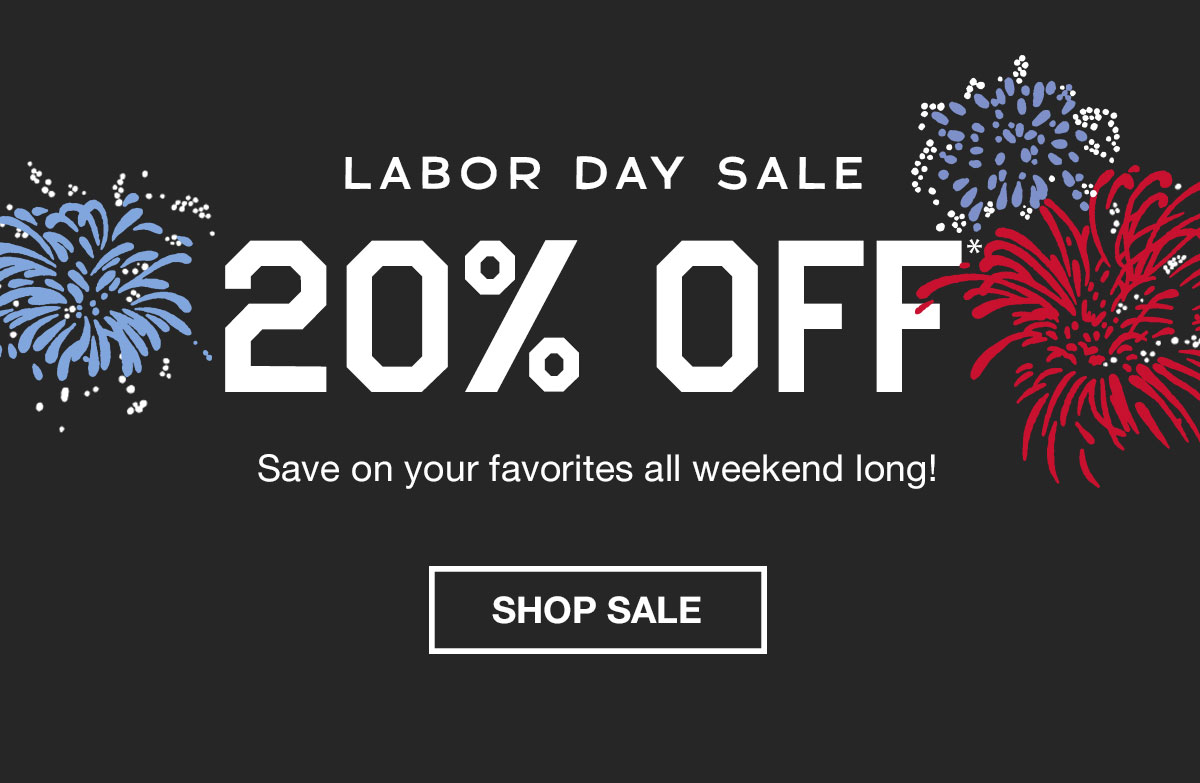 20% off*