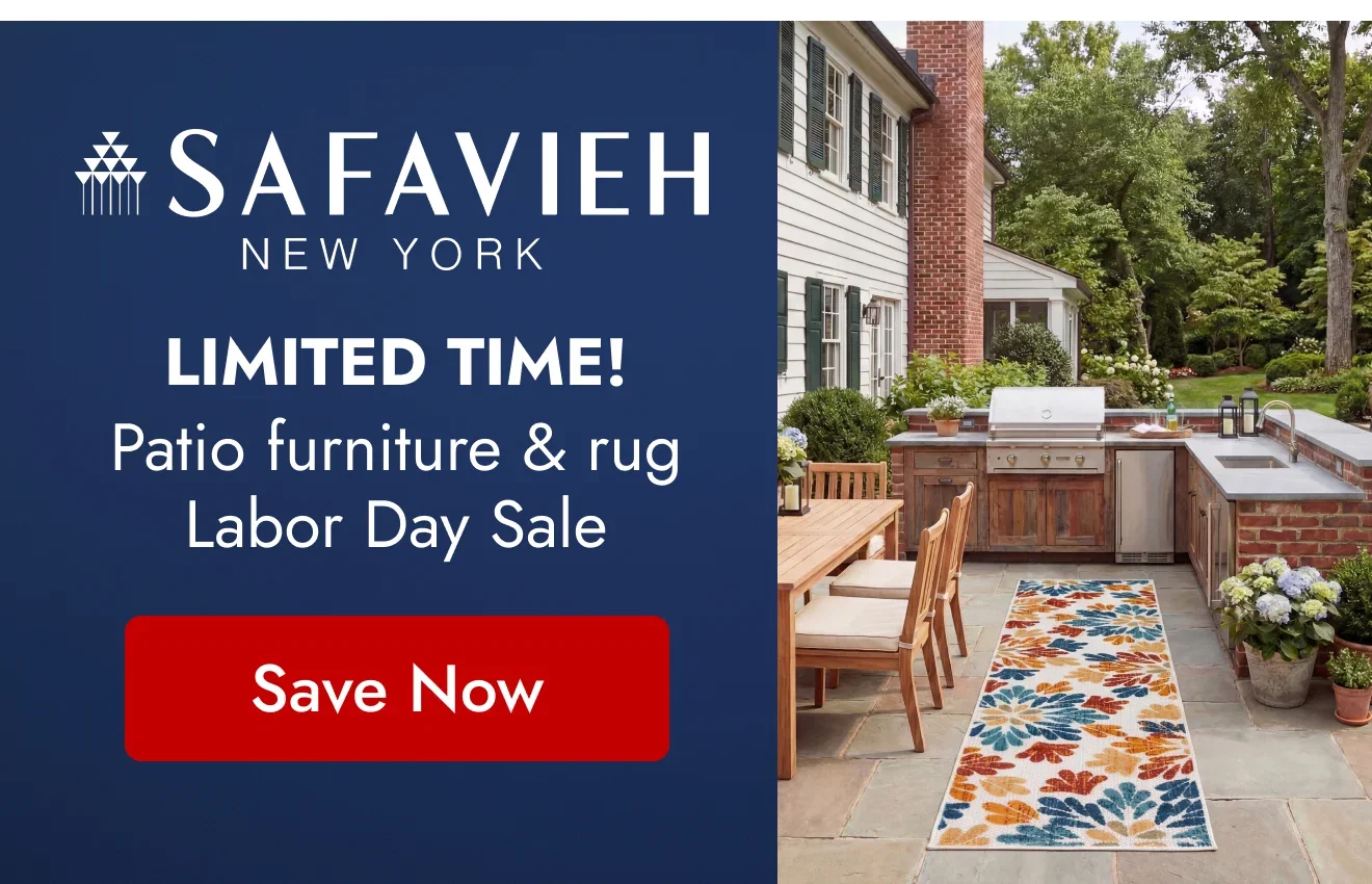 Safavieh: Limited Time! Patio Furniture & Rug Labor Day Sale