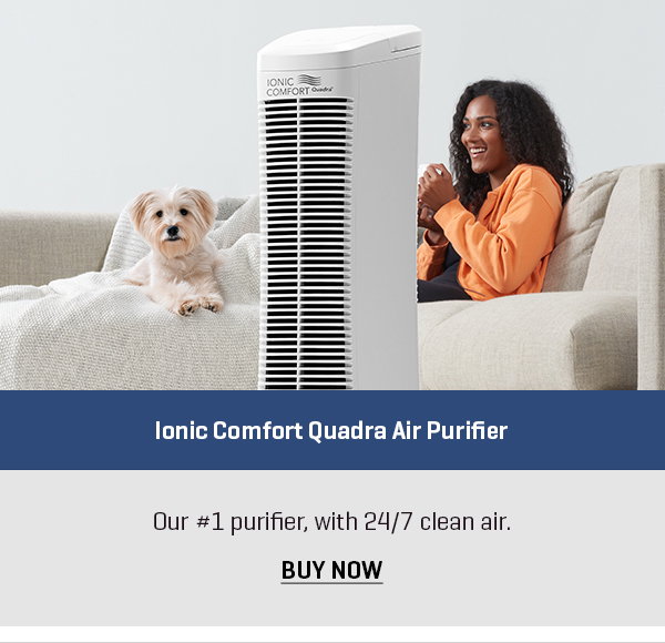 Ionic Comfort Quadra Air Purifier by Sharper Image