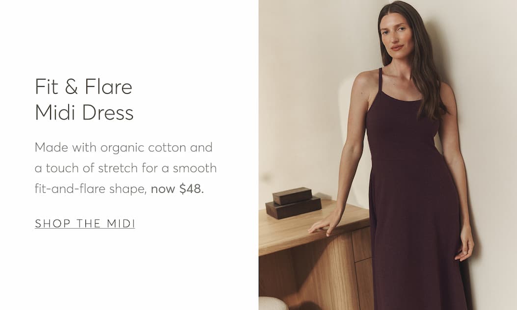 Fit & Flare Midi Dress | Shop The Midi