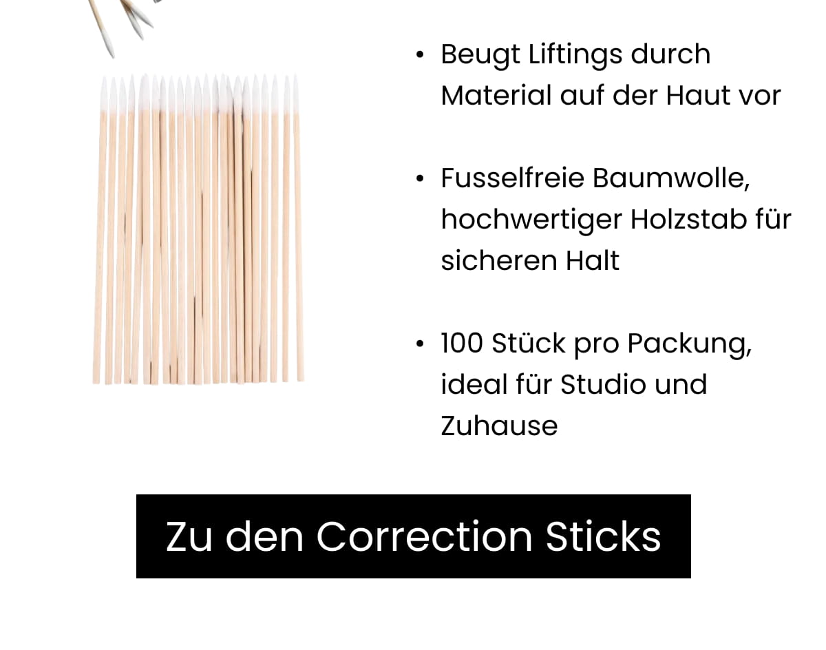 Zu den Correction Sticks