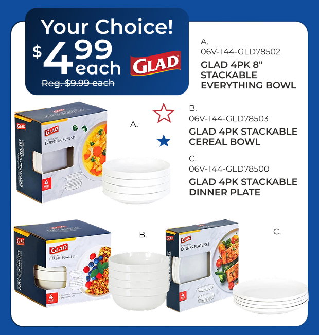 Glad Bowls
