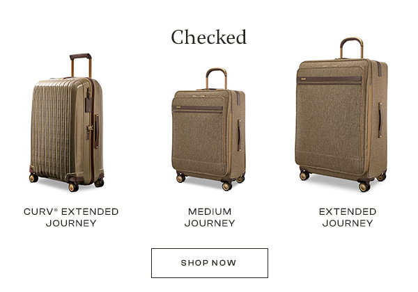 Shop Tweed Checked Luggage