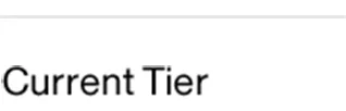 Current Tier