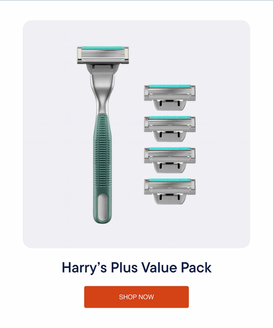 Harry's Plus value pack 