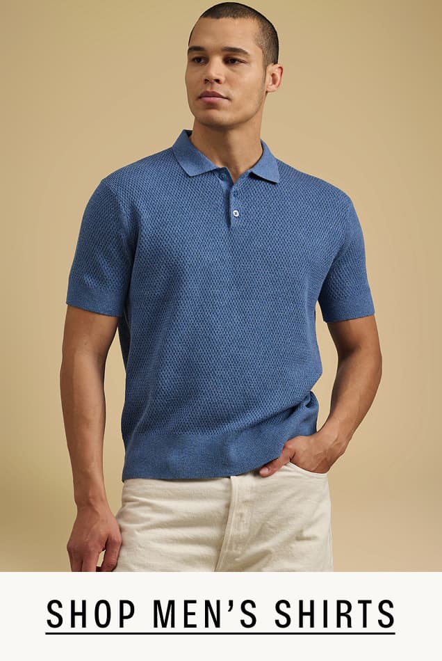 Image of model wearing Lowell in Harbor.