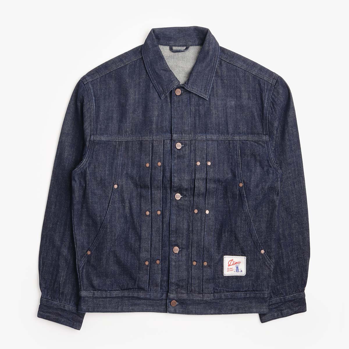 Dime Pleated Denim Jacket at Urban Industry STore