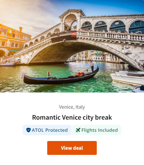 Romantic Venice city break