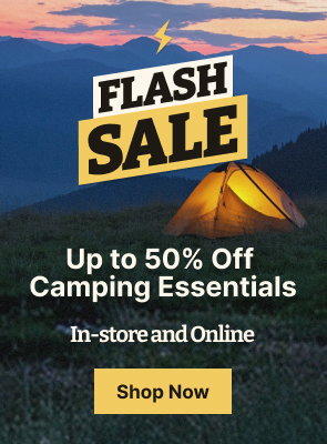 Ends Tomorrow! Up to 50% Off Camping Essentials
