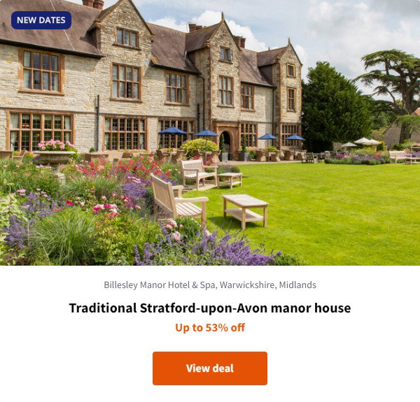 Traditional Stratford-upon-Avon manor house