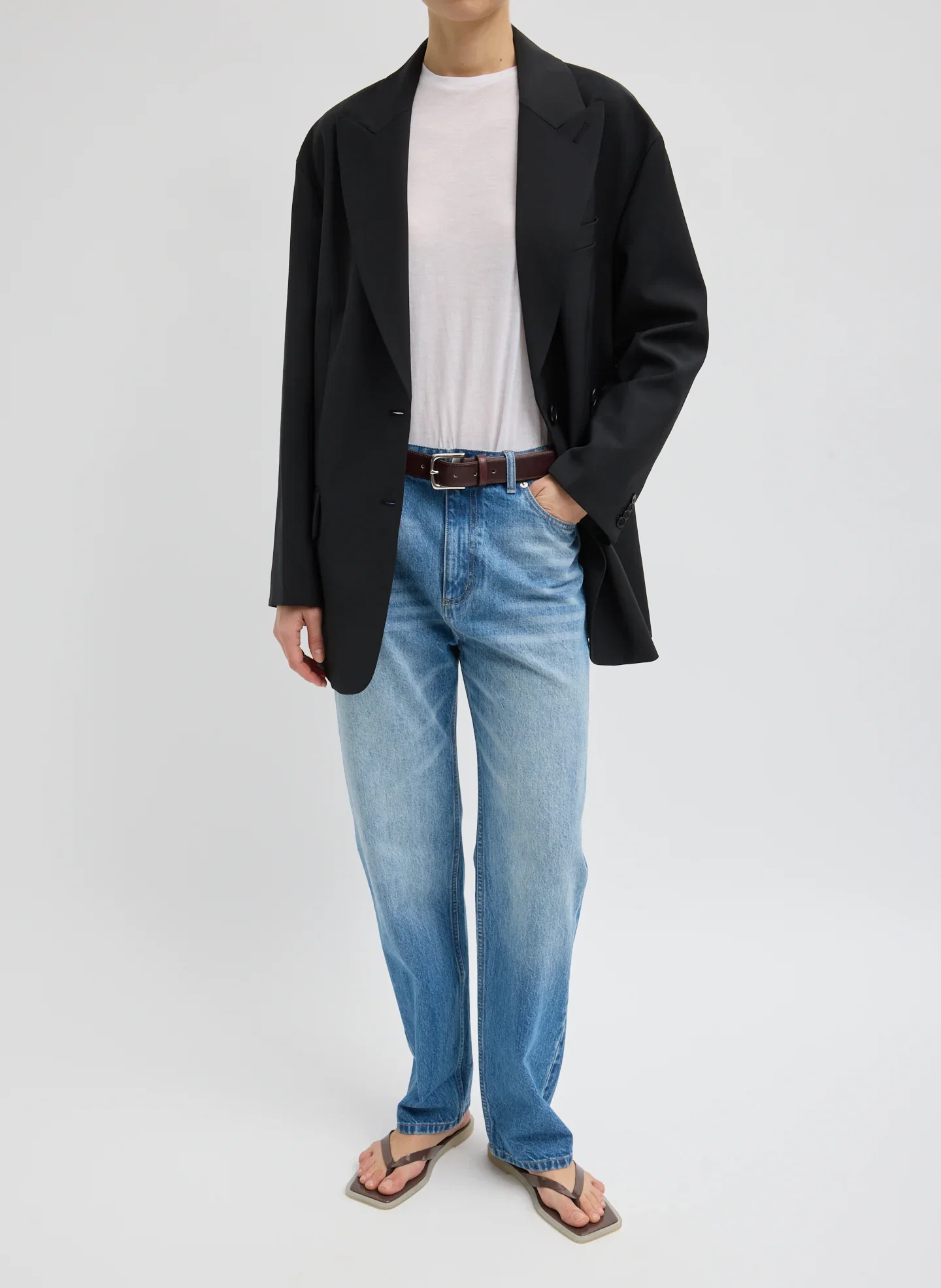 Image of Tropical Wool Liam Blazer