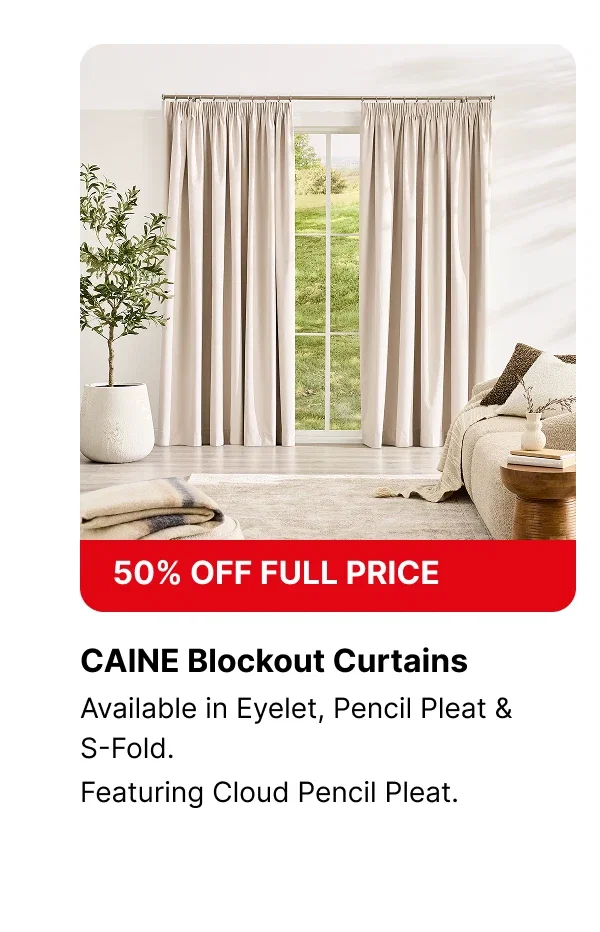 CAINE Blockout Curtains