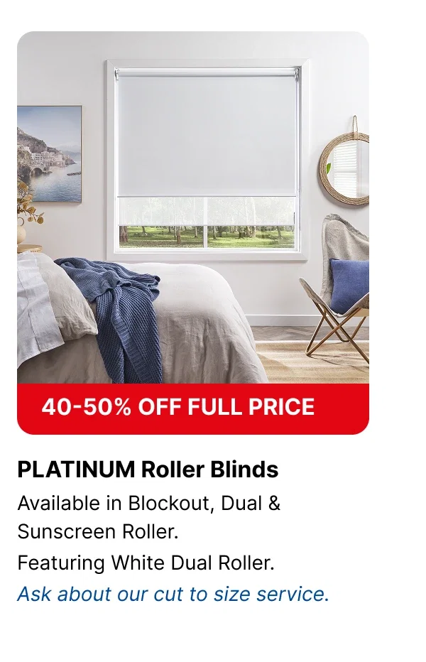 PLATINUM Roller Blinds