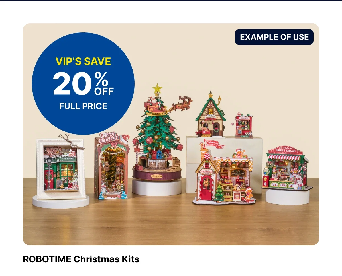 ROBOTIME Christmas Kits