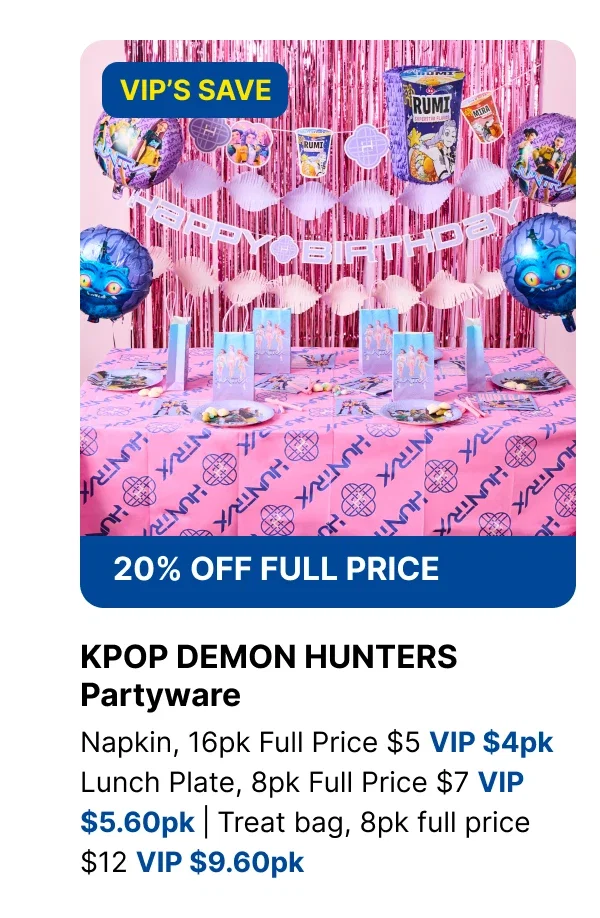 KPOP DEMON HUNTERS Partyware