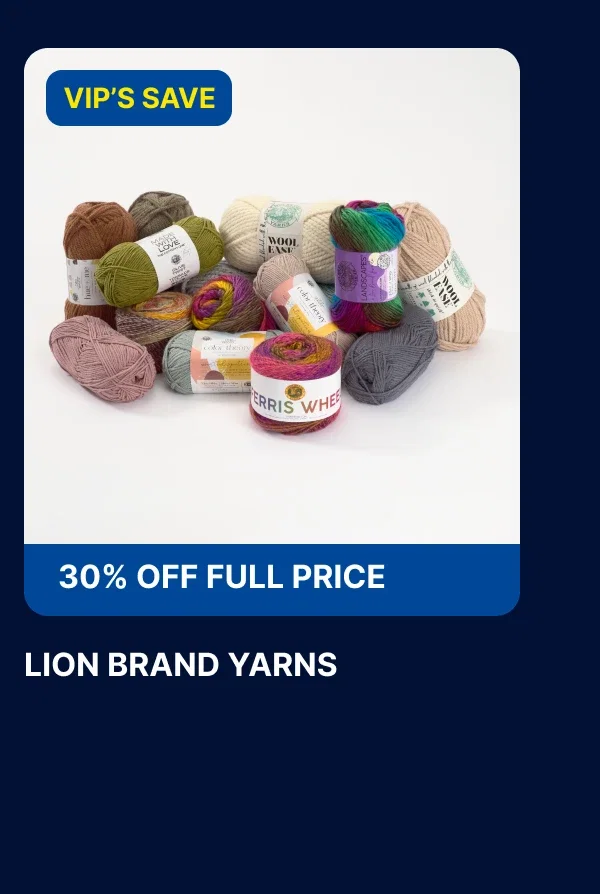 LION BRAND YARNS