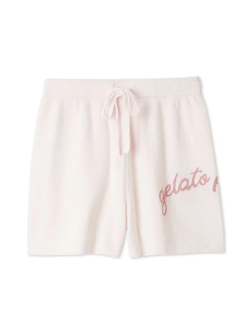 Image of Airy Moco Summer Logo Jacquard Shorts