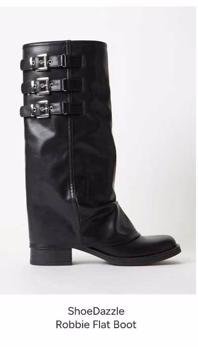 ShoeDazzle Robbie Flat Boot