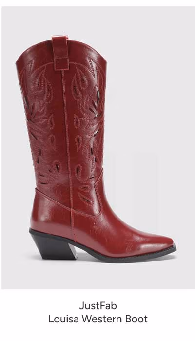 ShoeDazzle Louisa Western Boot
