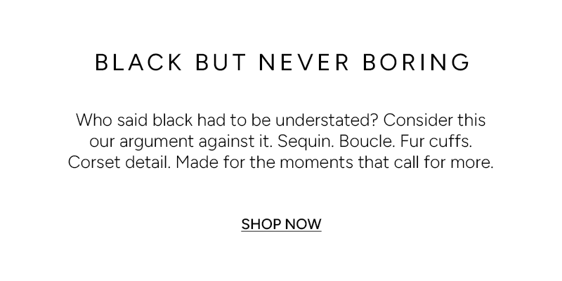 Shop Black Dresses
