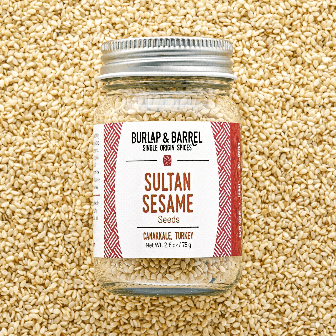 Sultan Sesame Seeds from Burlap and Barrel