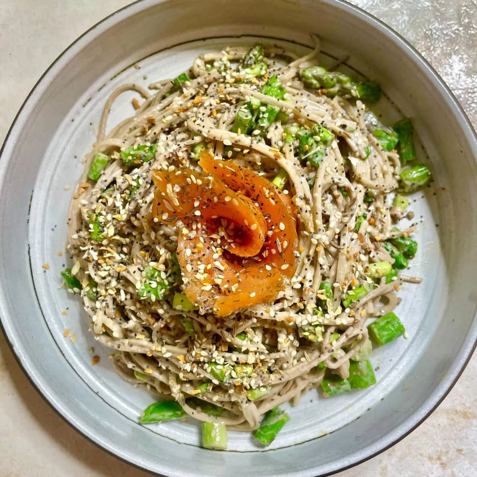 Max's Cold sesame noodles for Burlap and Barrel