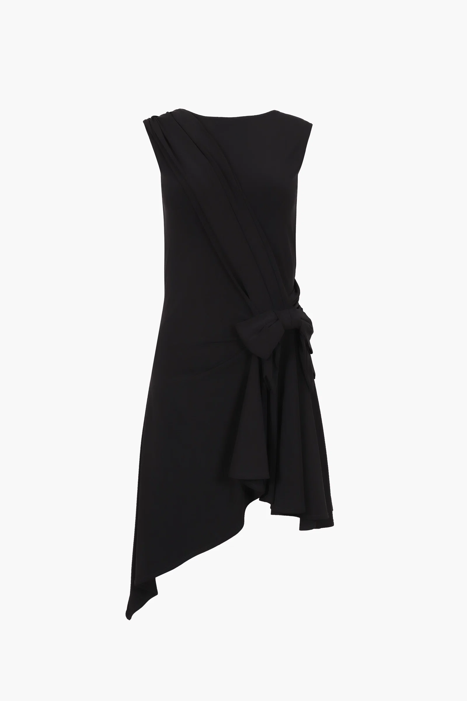 Image of CELLO DRESS IN BLACK
