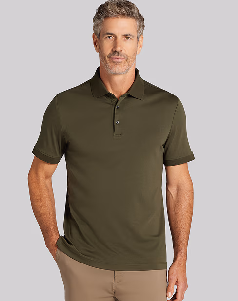 Modern Fit Ultra-Soft Stretch Cotton Polo