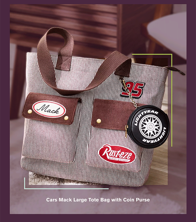 Cars Mack Large Tote Bag with Coin Purse