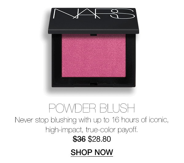 Slot 4: Never stop blushing with Powder Blush’s up to 16 hours of iconic, high-impact, true-color payoff. $28.80 $36