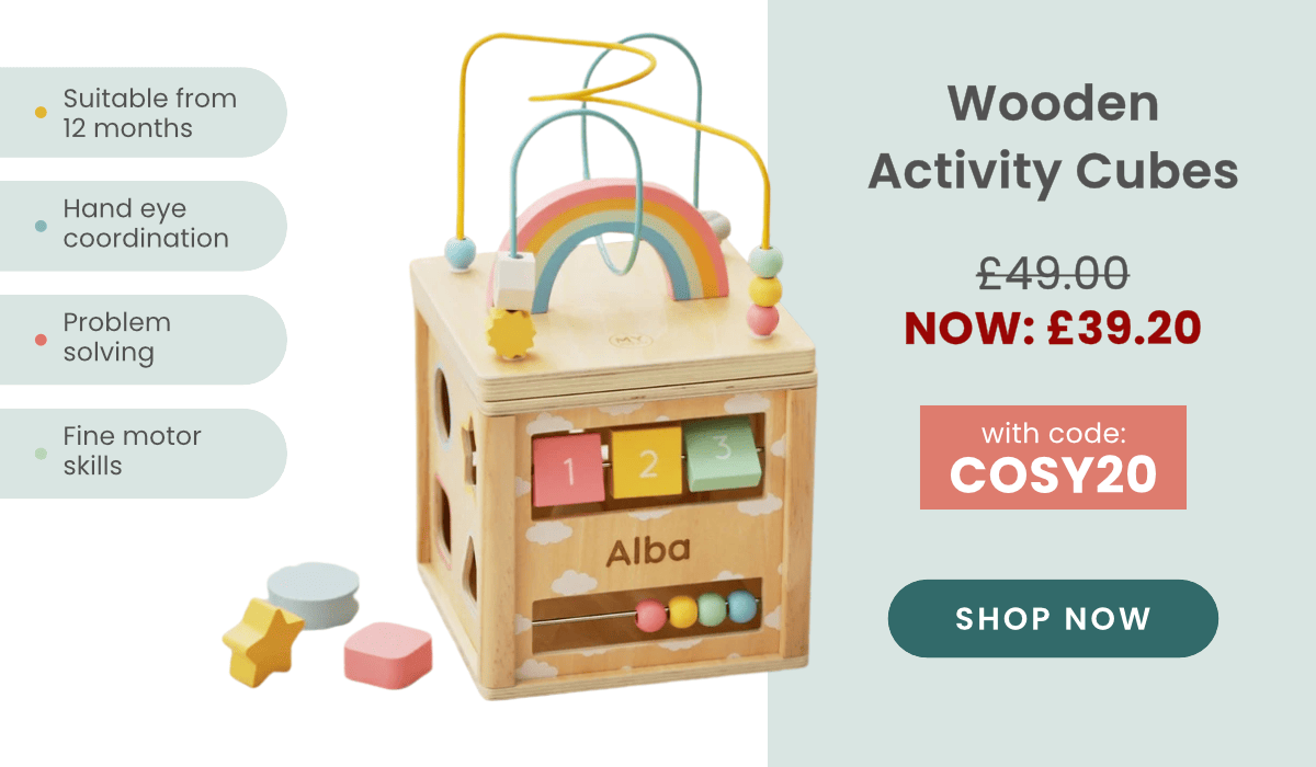 Wooden Activity Cubes