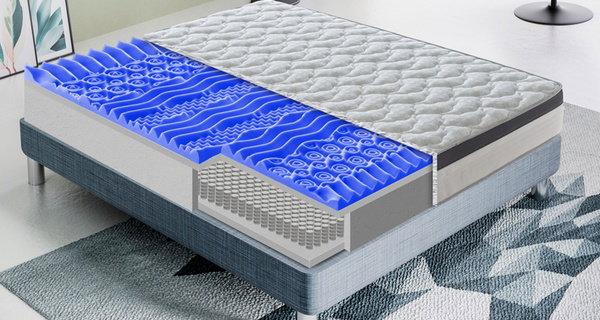 Matelas GRAND CONFORT 30 cm Épaisseur | Mémoire de Forme & Ressorts Enveloppants