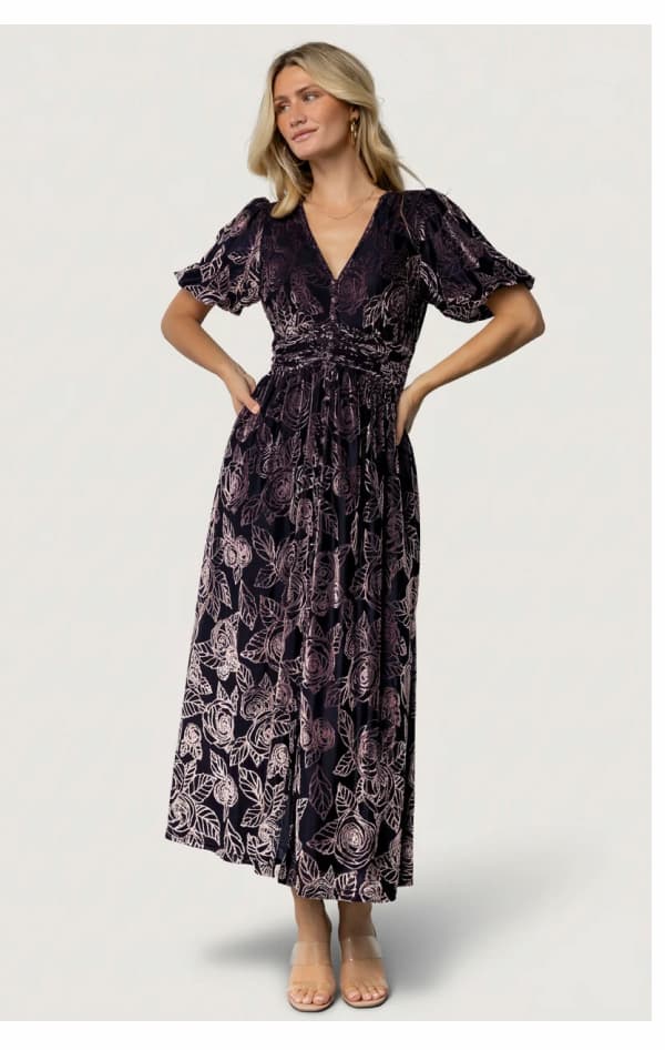 Dahlia Velvet Dress