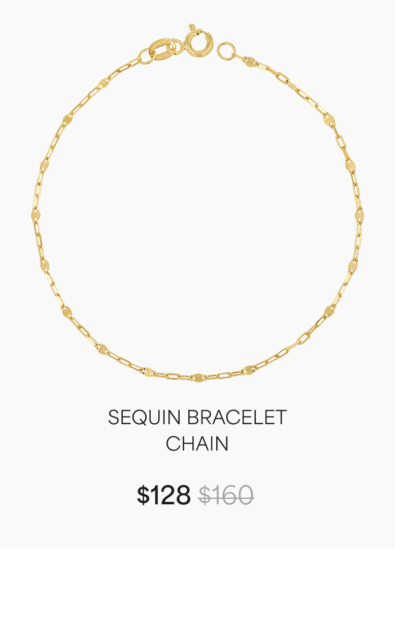 Sequin Bracelet Chain