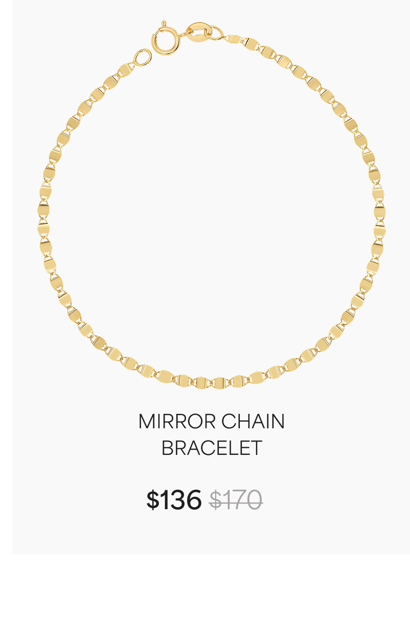 Mirror Chain Bracelet