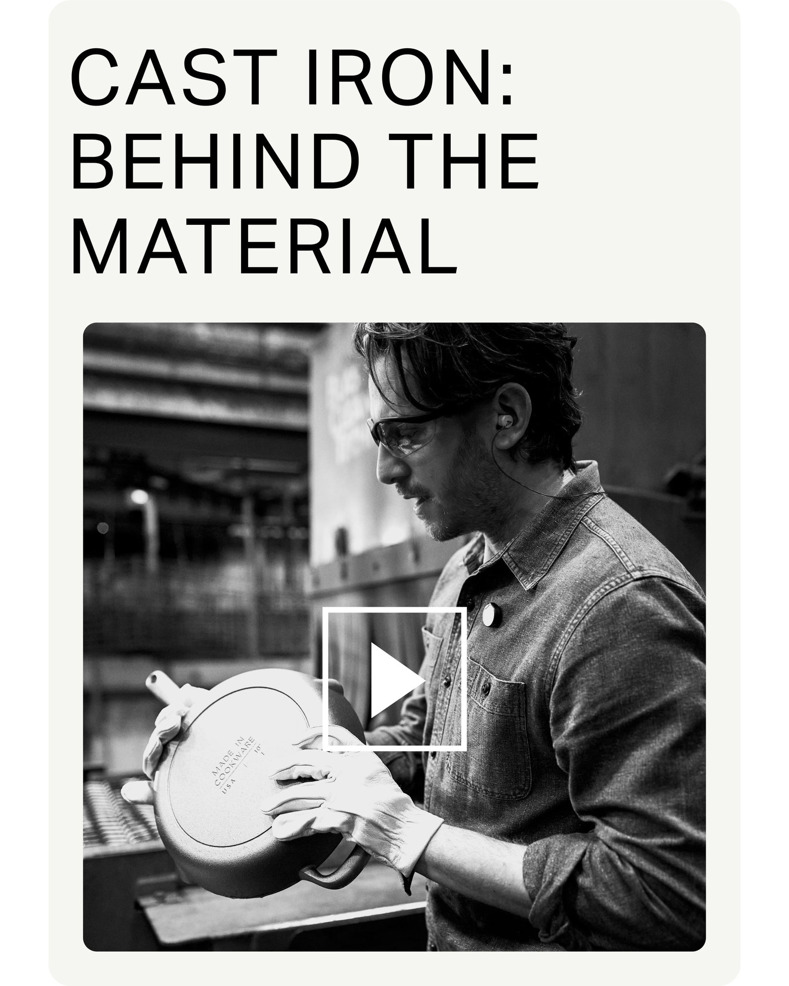 Cast Iron: Behind the Material